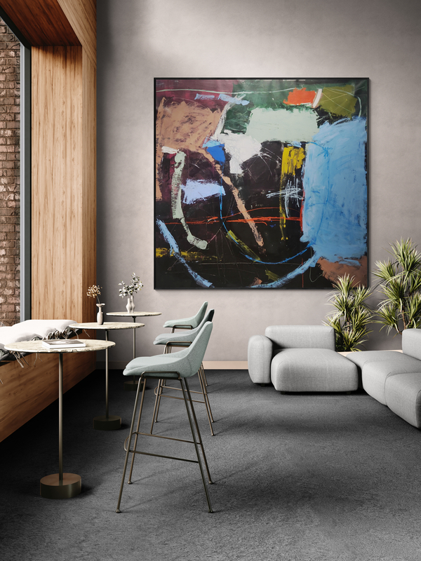 Modern Bar Interior With Sofa