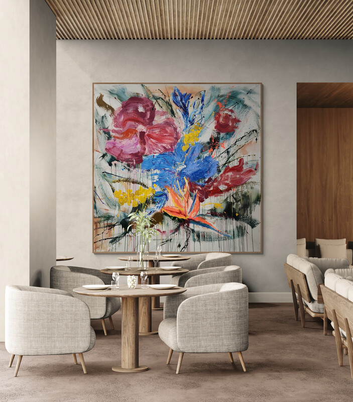 Modern Restaurant Dining Area