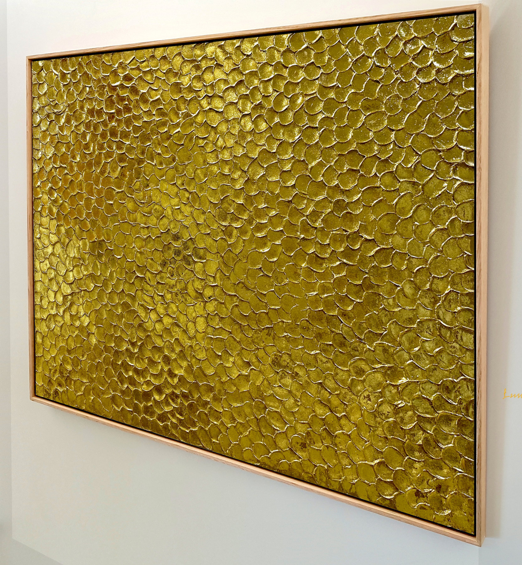 Touch Of Midas Lumiere Abstract Deborah Lang Art 3