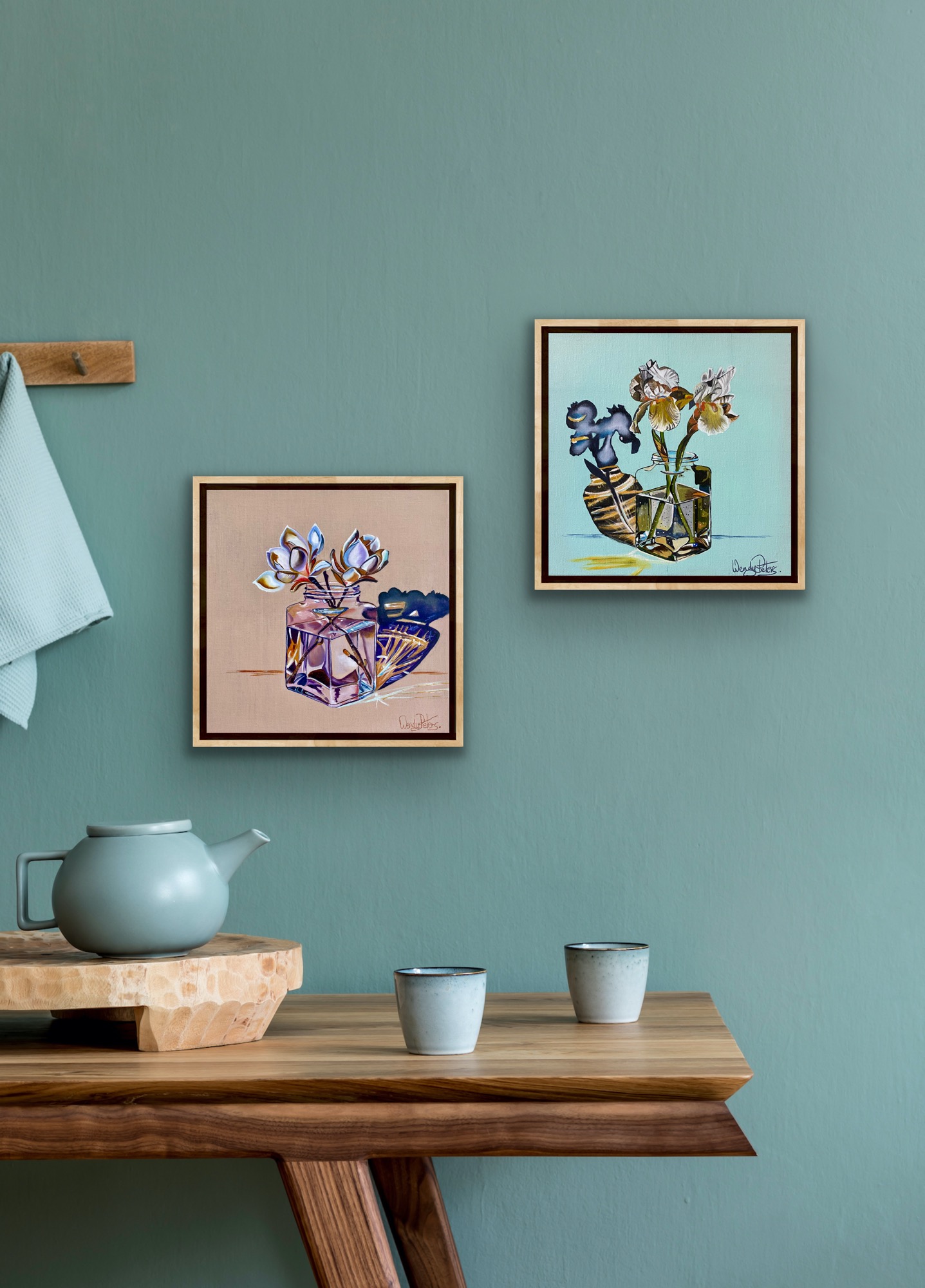 Magnolias In Glass Insitu4 Wendy [eters