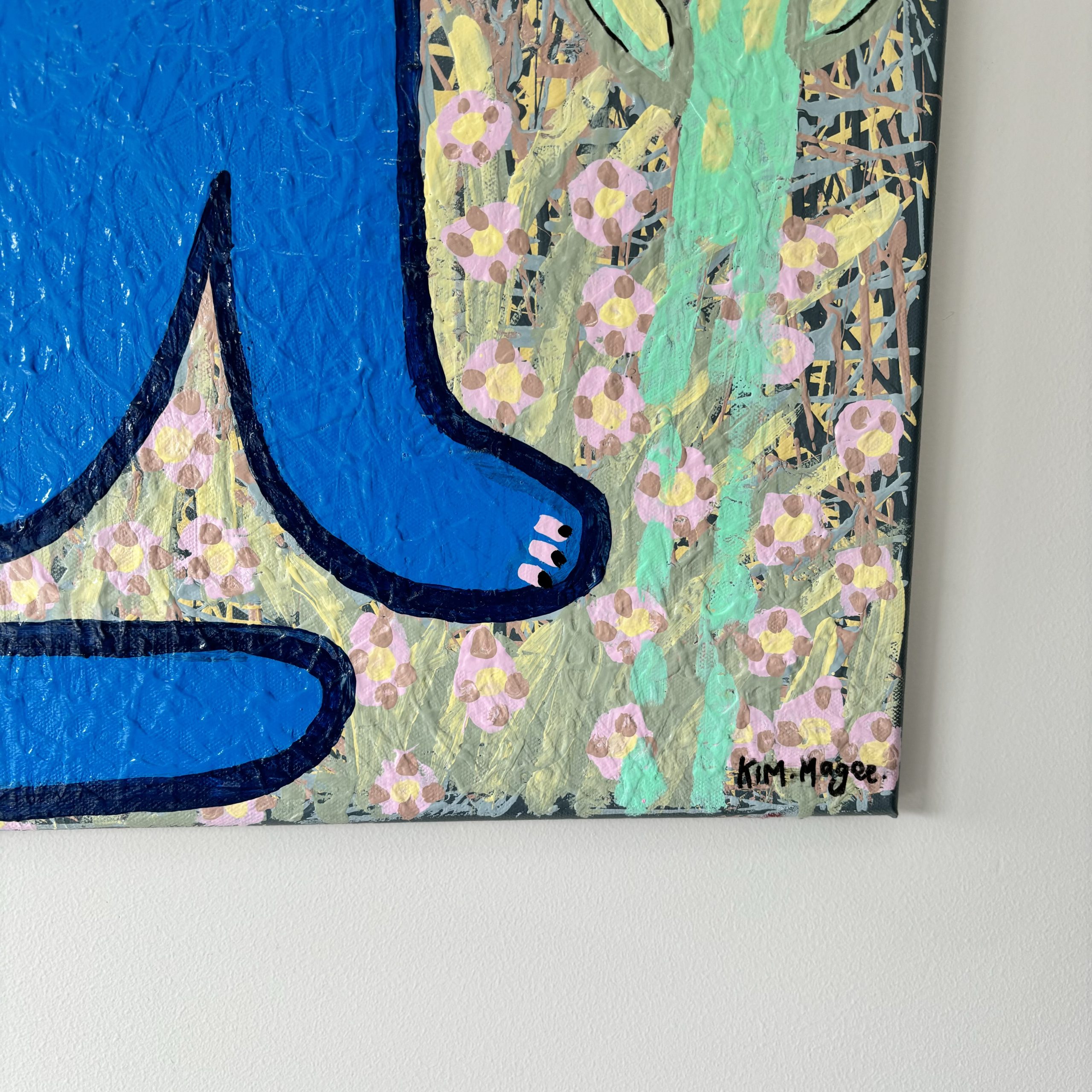 Kim Magee Art Bootscooting Cat 2