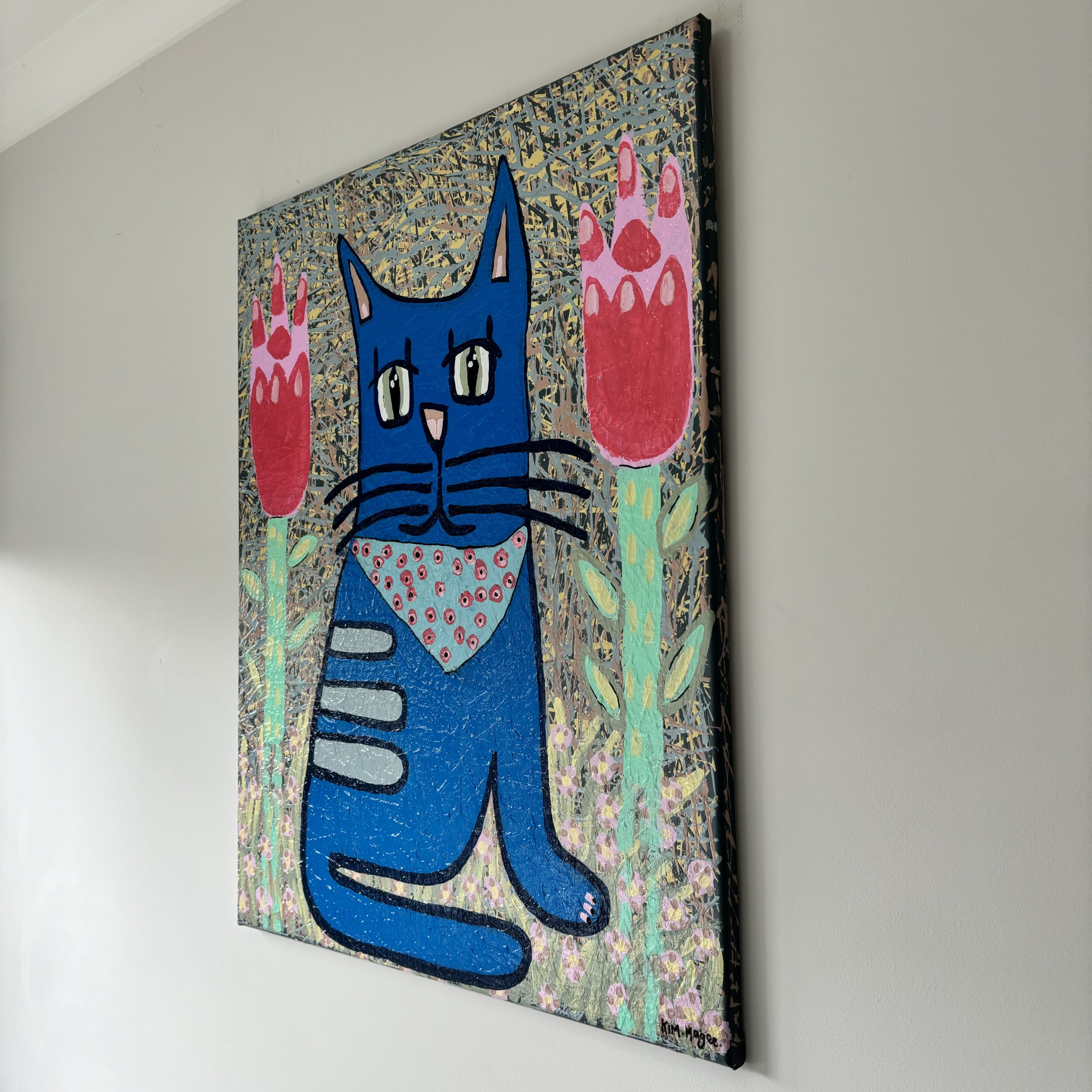 Kim Magee Art Bootscooting Cat 5