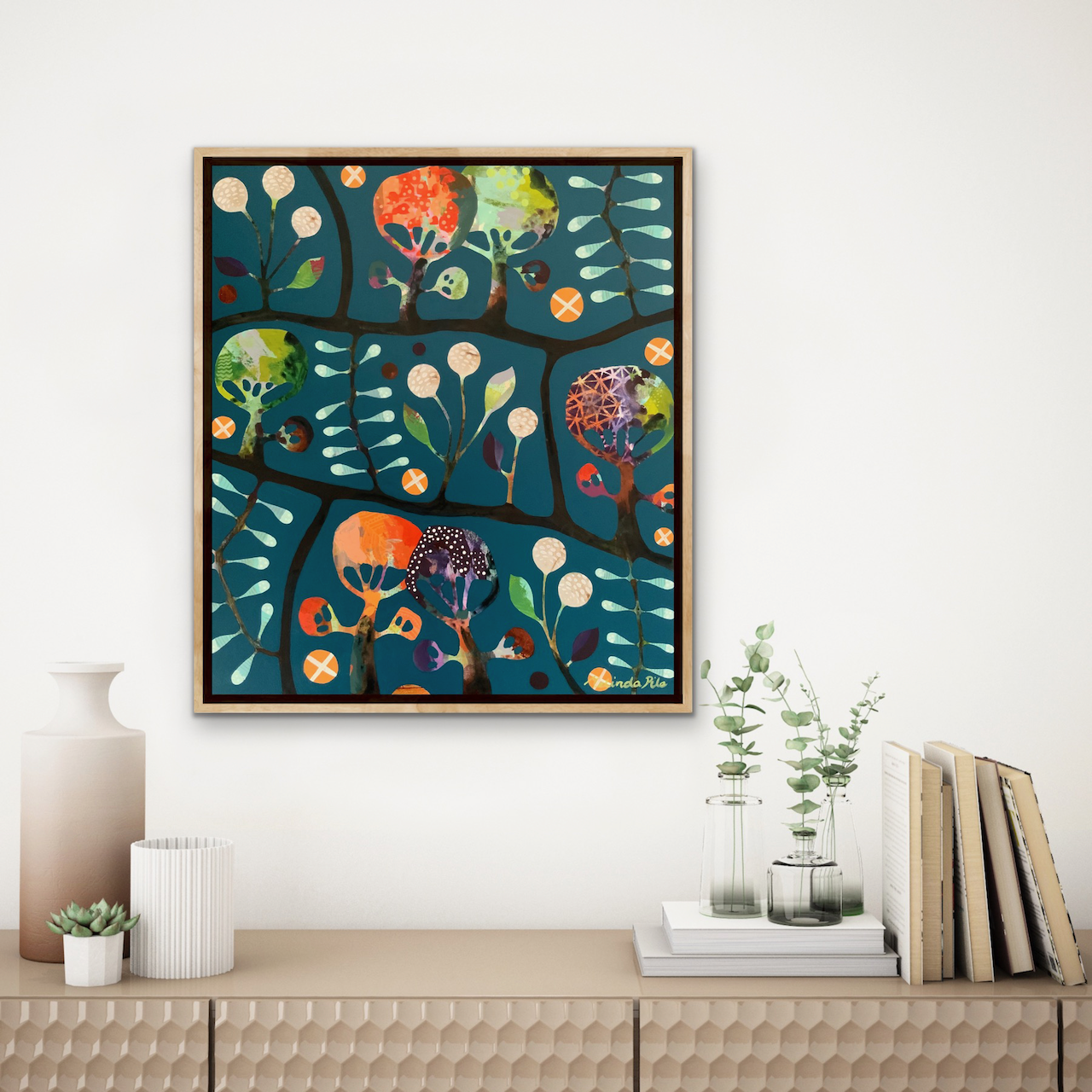 Melinda Pile Paths And Plants Room 1