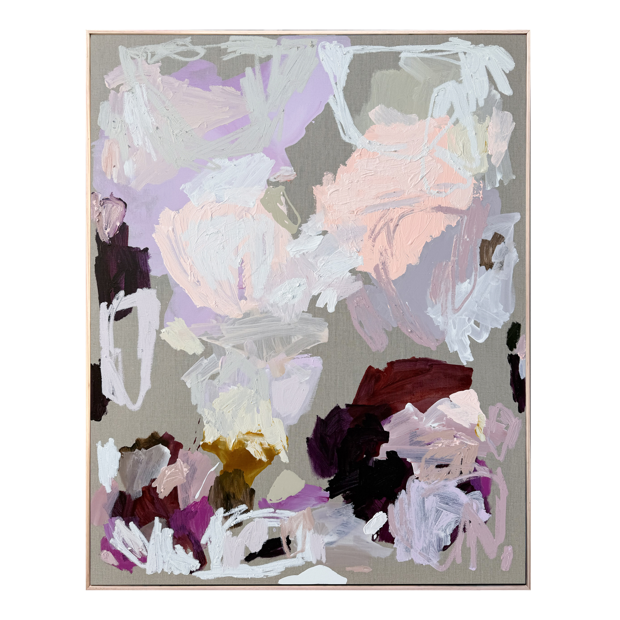 Pink Coral Rebecca Koerting Australian Contemporary Abstract
