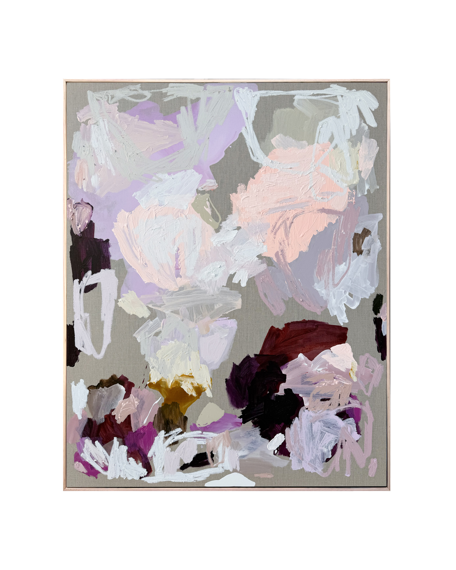 Pink Coral Rebecca Koerting Australian Contemporary Abstract