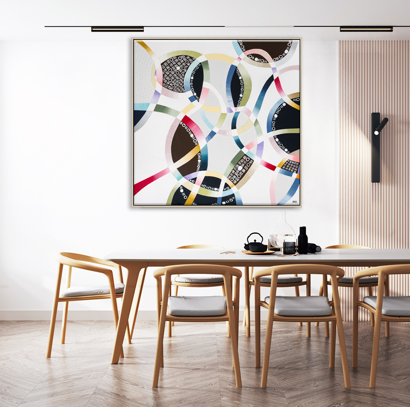 Poster Frames Mock Up In Modern Living Room Interior In White Co