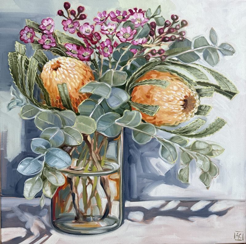 Wax Flowers and Banksias