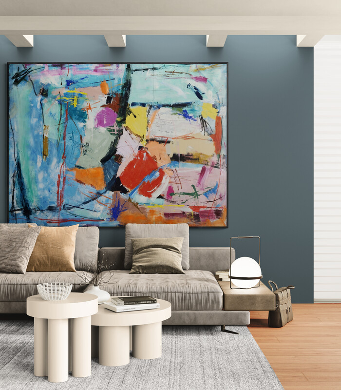 Bright And Modern Living Room (1)