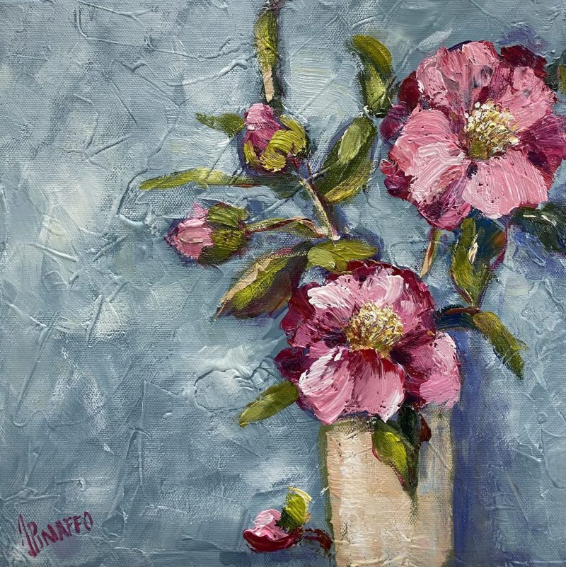 Camellias on display