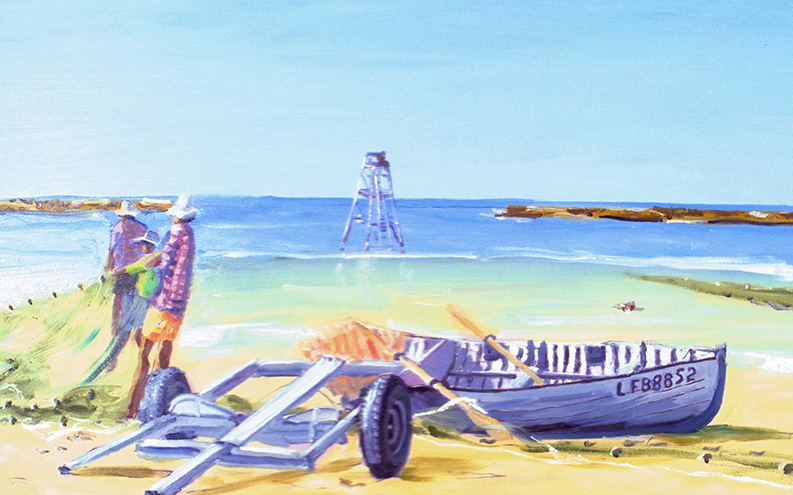 Minnie Waters Net Haulers R72 Virtual Hanging Detail