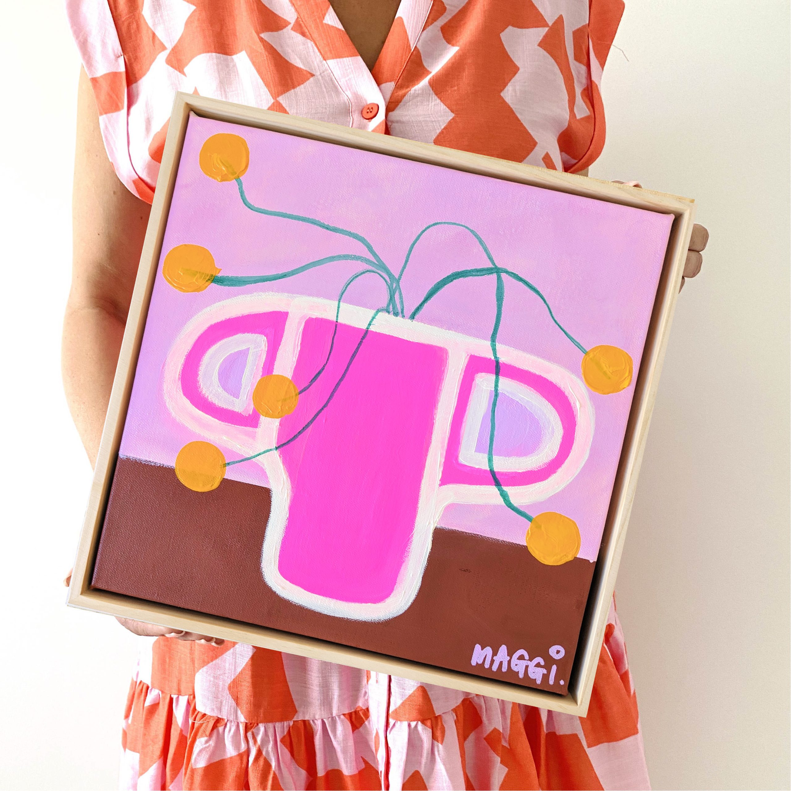 Wonky Pink Vessel Mmmmm