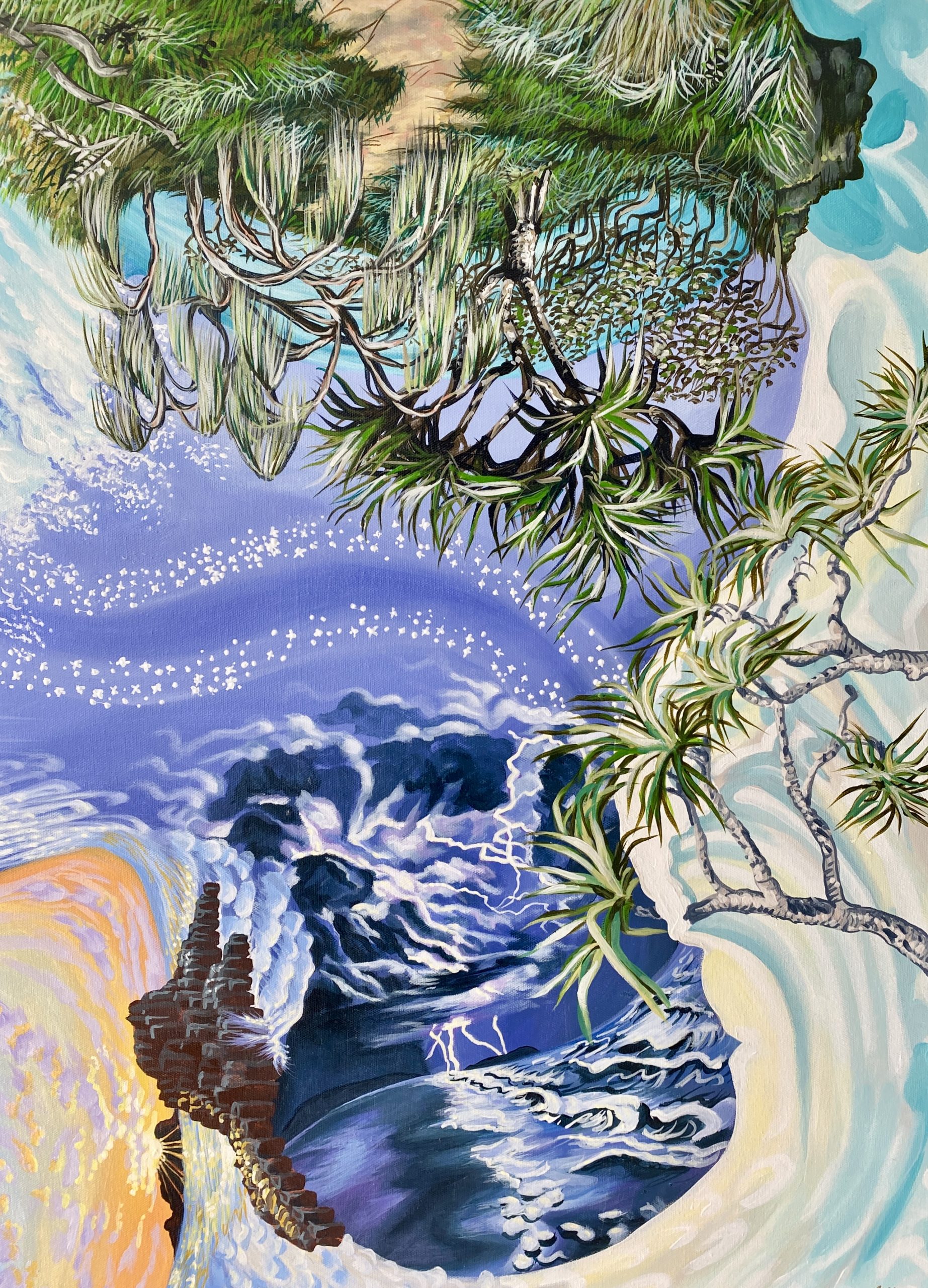 Connection Fingal Headland Close Up 2