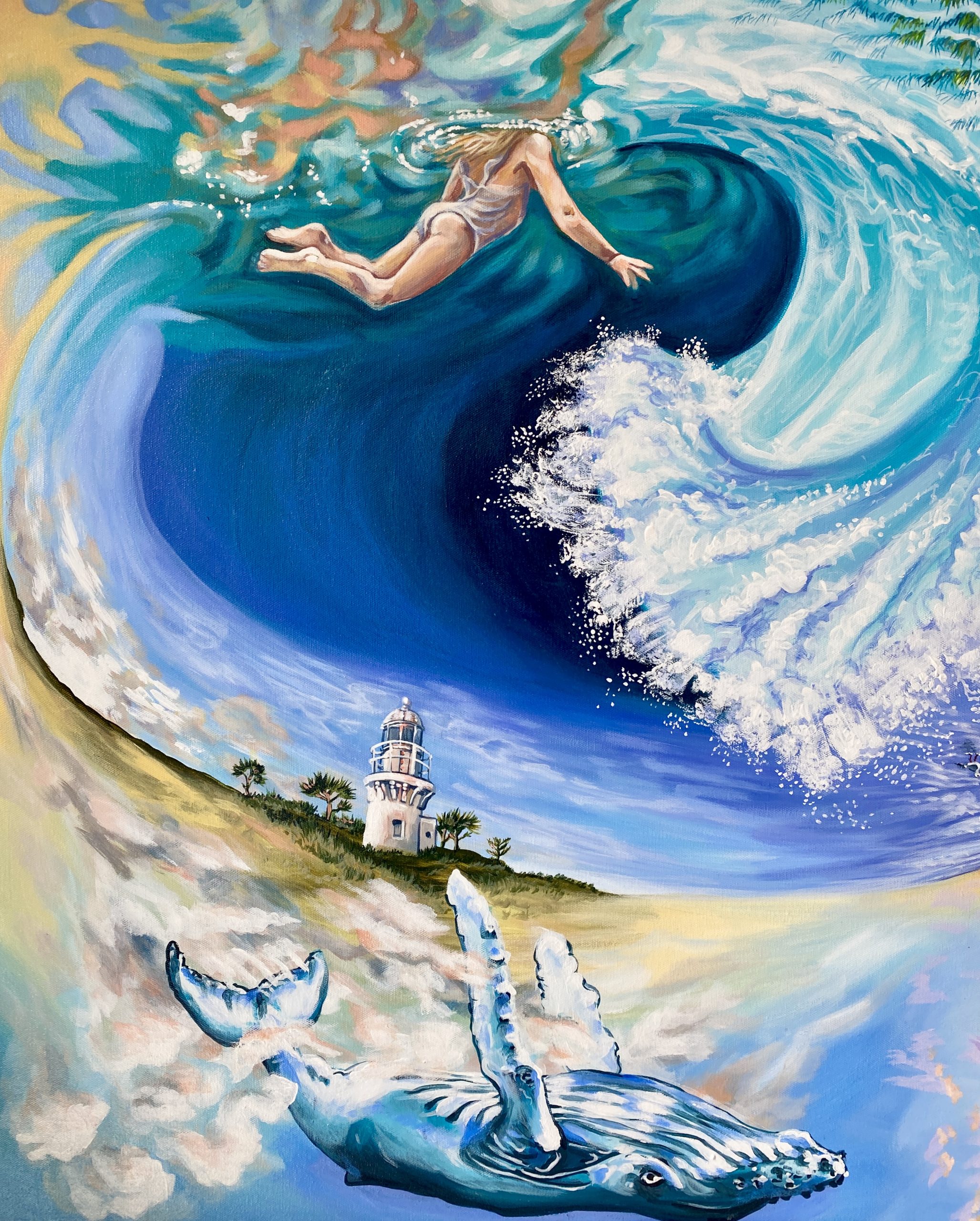 Connection Fingal Headland Close Up