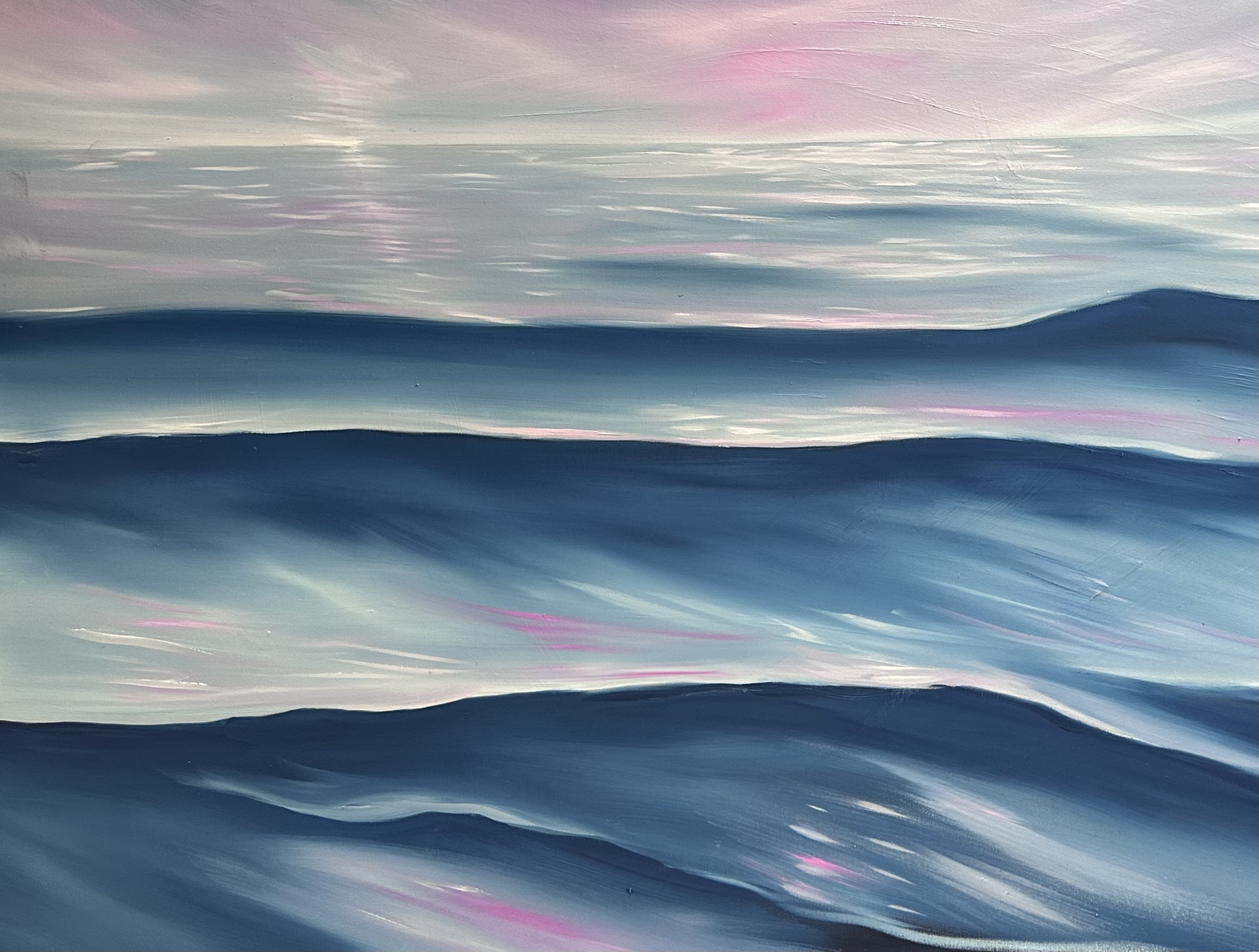 Close Up Waves Alanah Jarvis Art