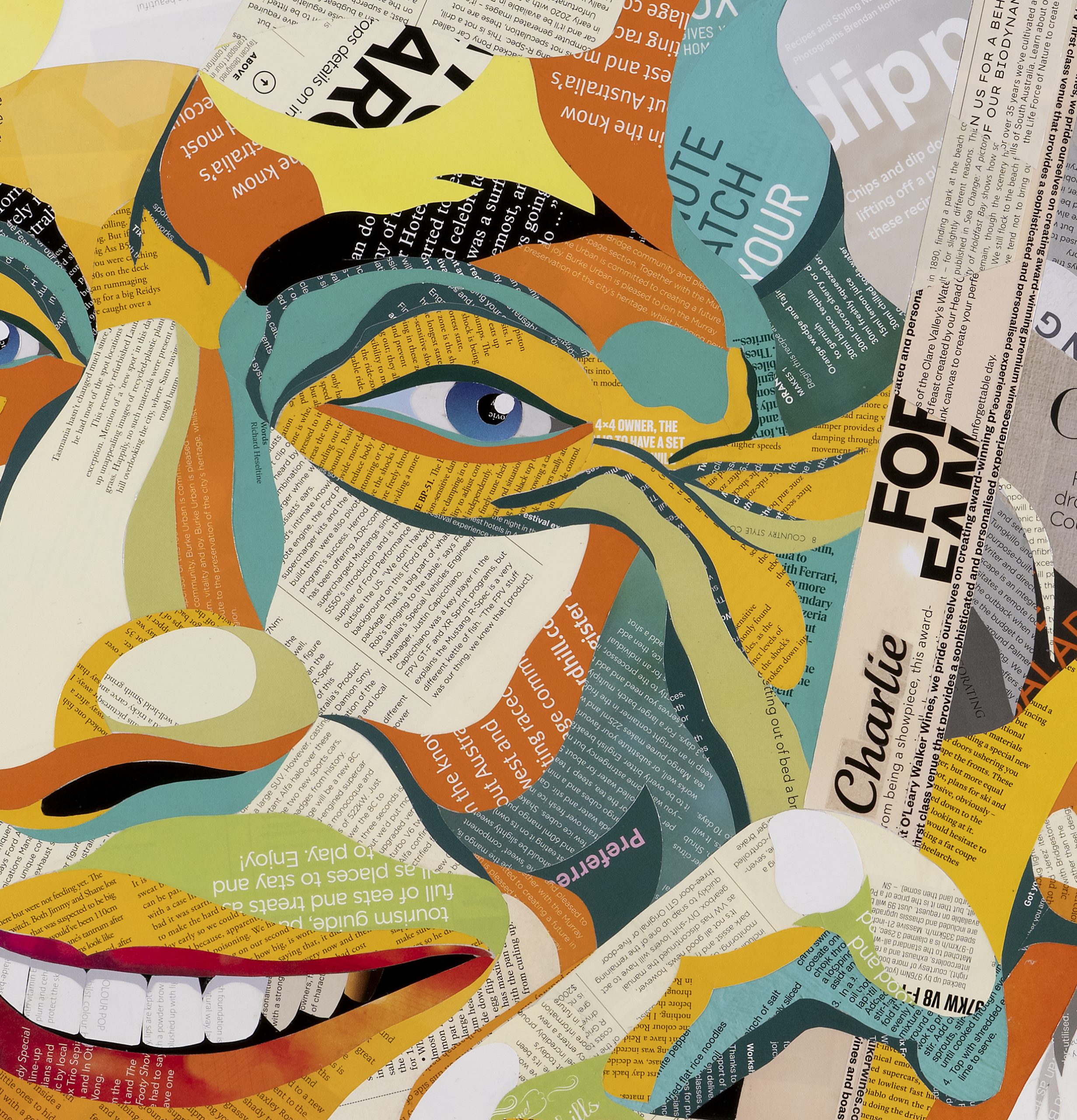 Sue Dowse Charlie Watts Forever Detail