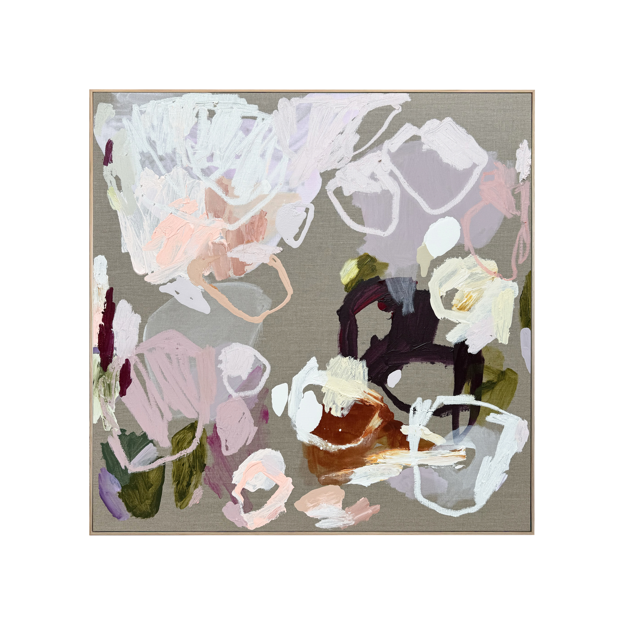 Pink Coral Rebecca Koerting Australian Contemporary Abstract