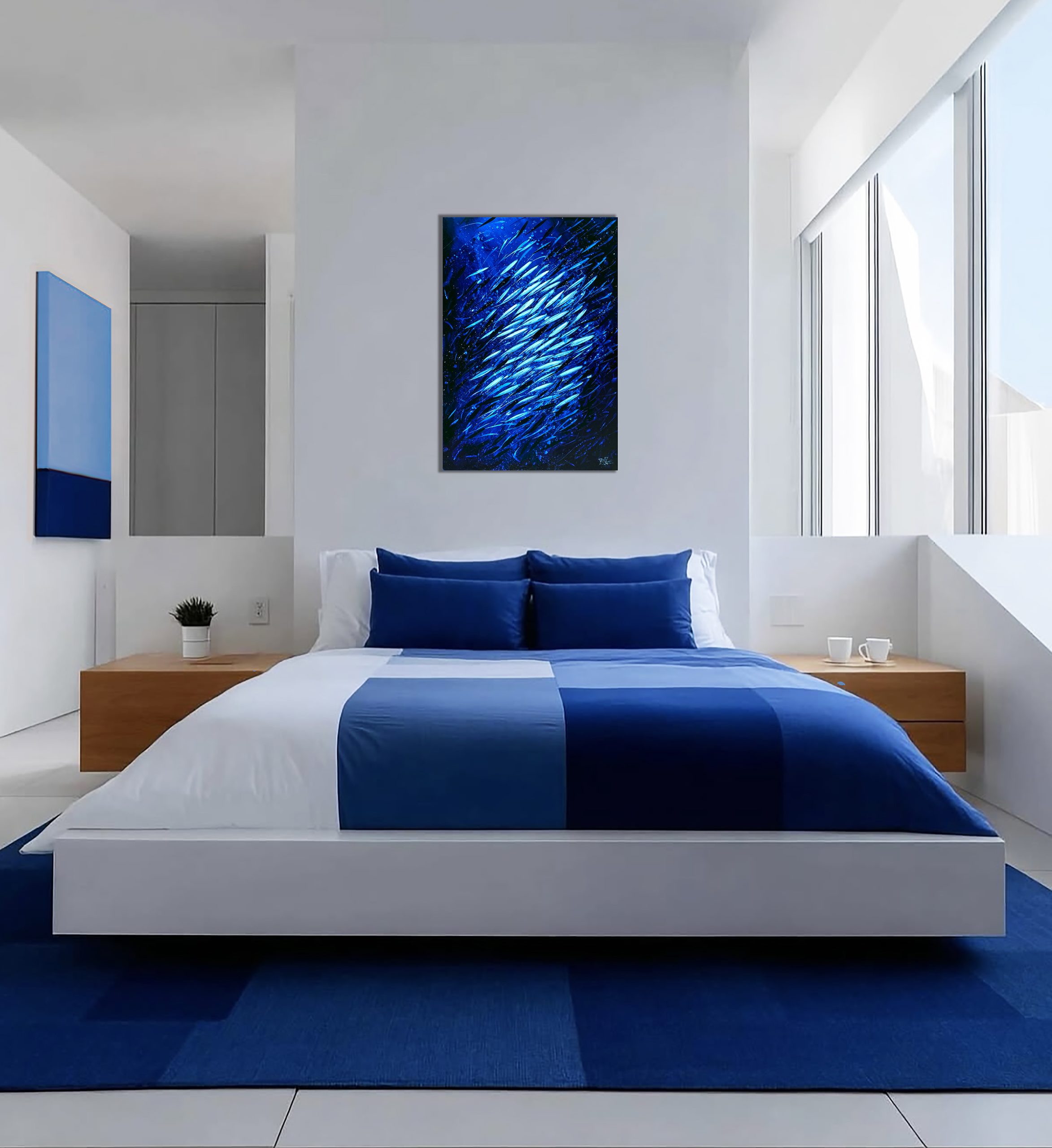 A School Of Fish Mock Lr