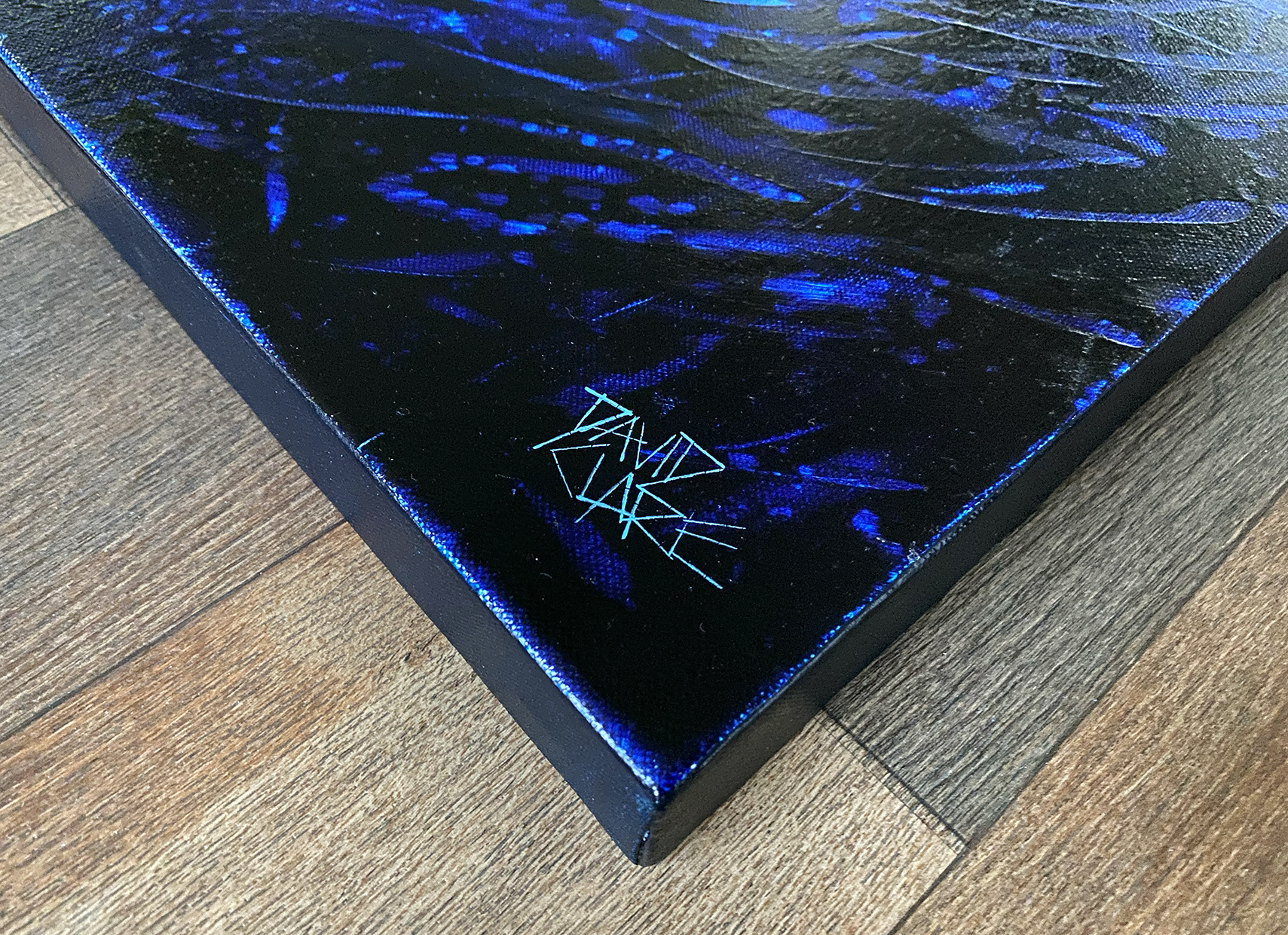 A School Of Fish Sign Corner Lr