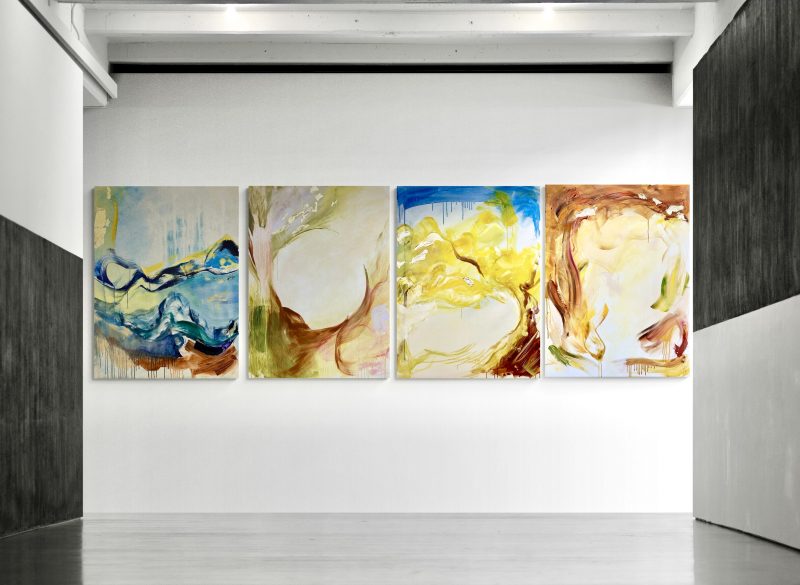 Four seasons – Set of 4 paintings