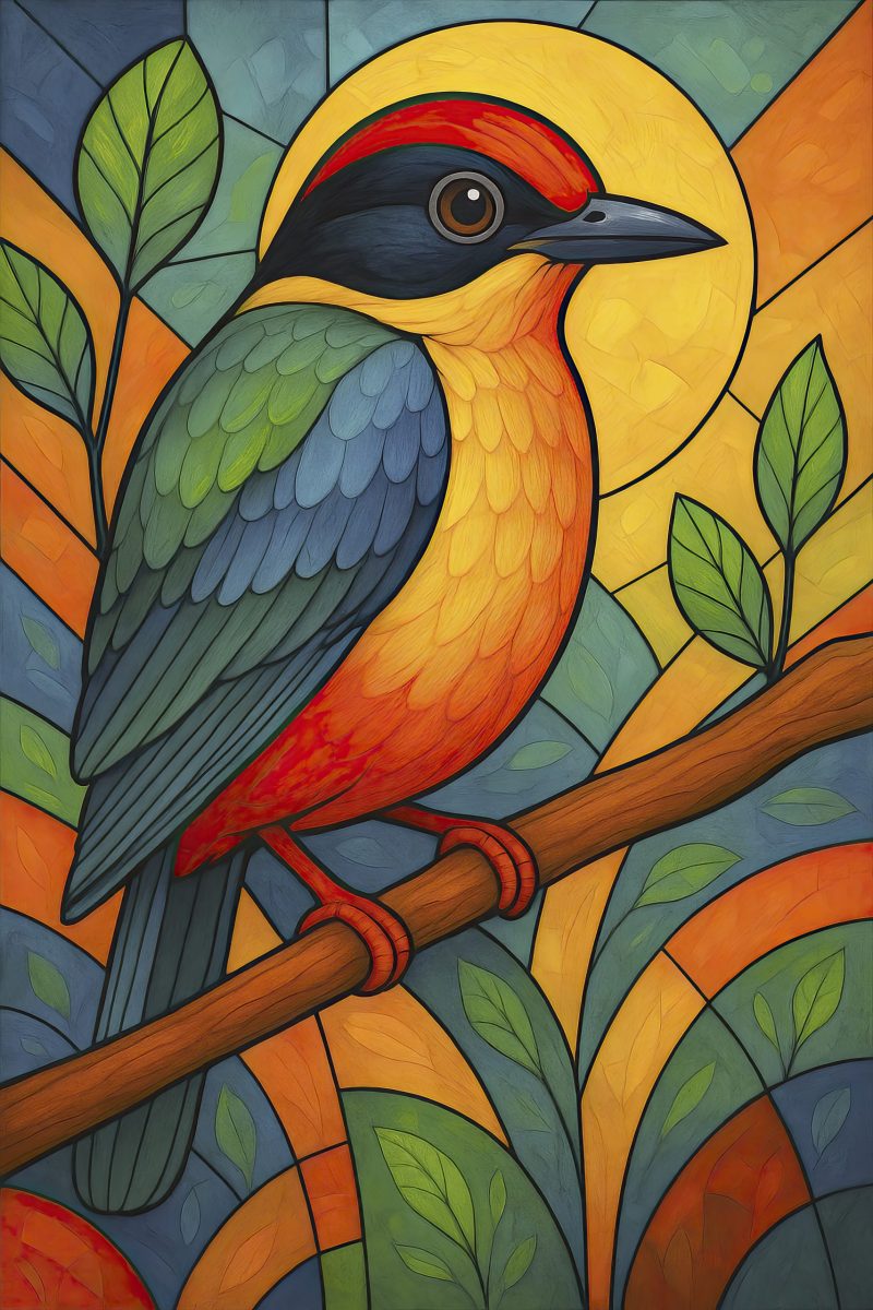 Rainbow Watcher – Ltd Ed Print