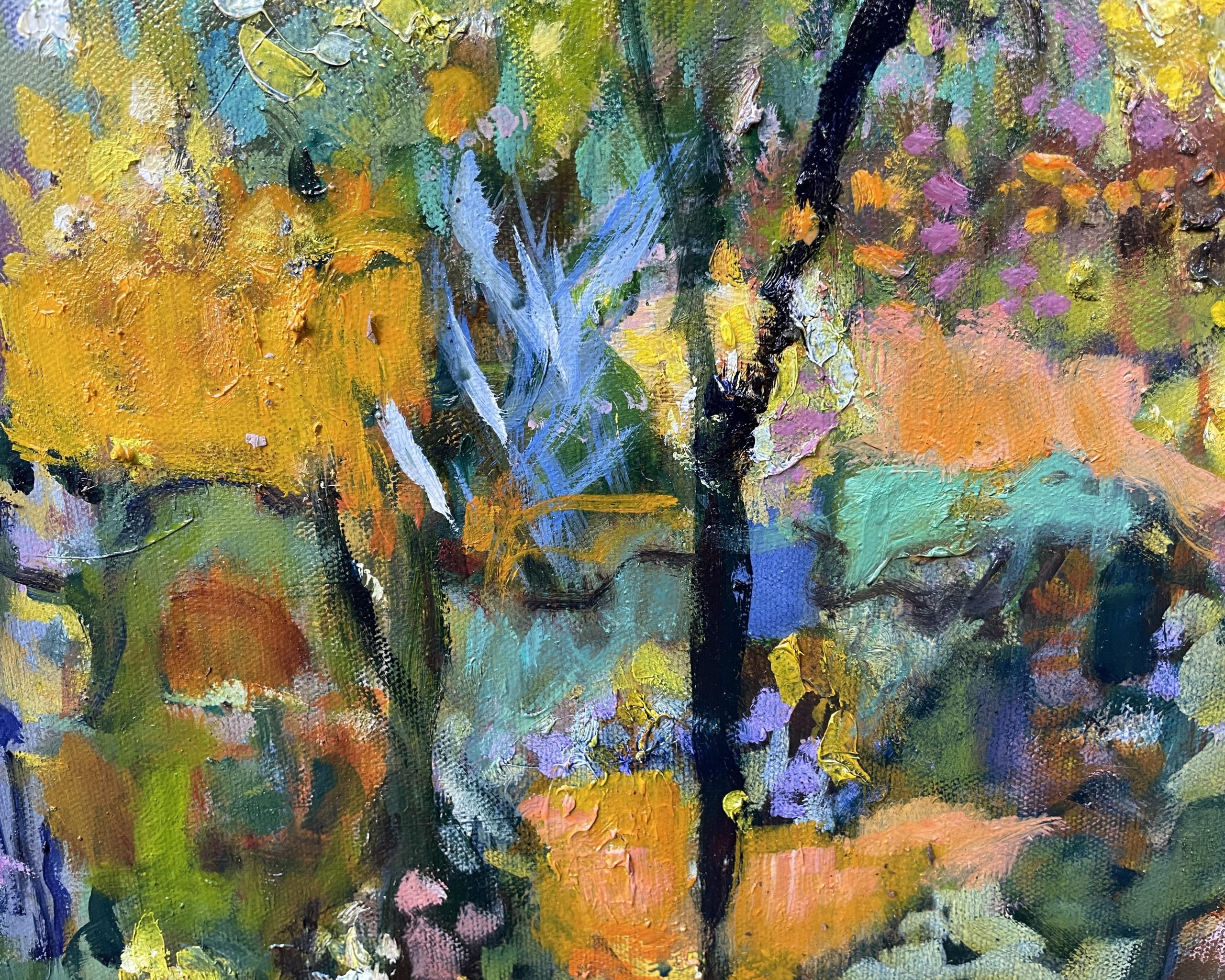 Eucalypts And Wattle Closeup 1a