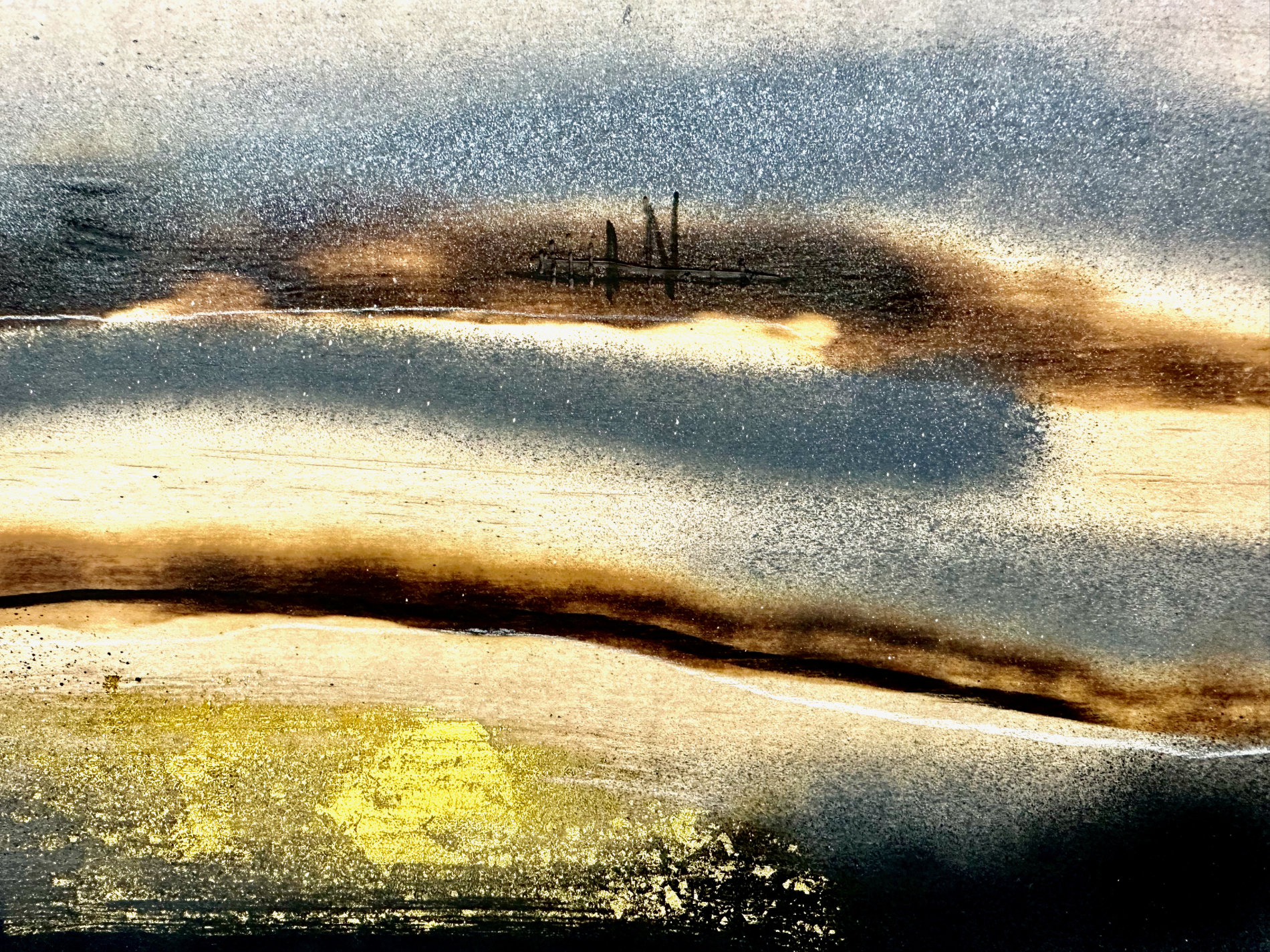 Ember Dusk Abstract Deborah Lang Lumiere Art Lumiere 8