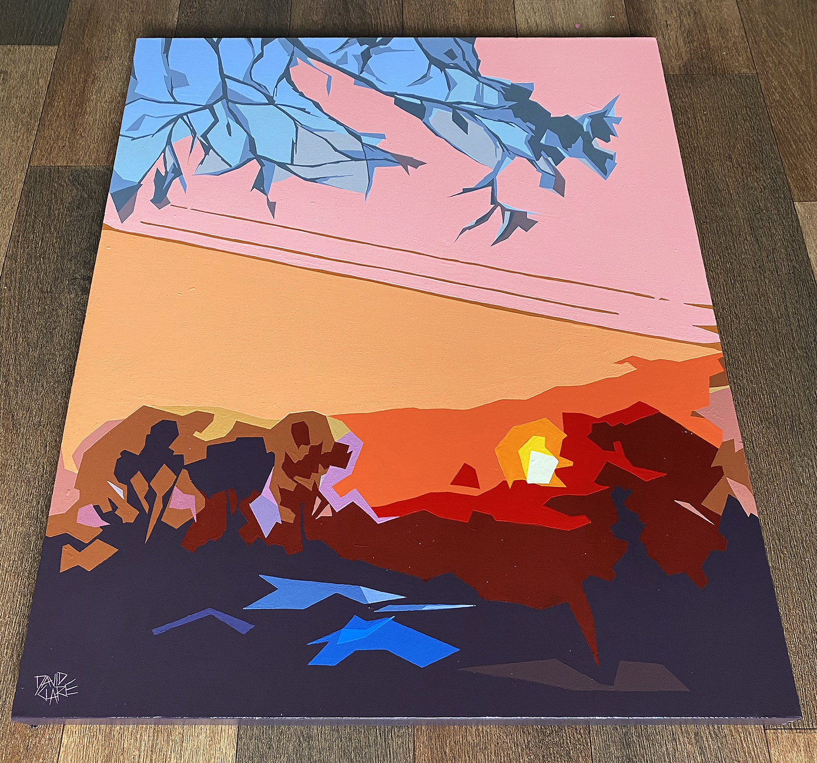 Sunset Shapes Bottom Lr