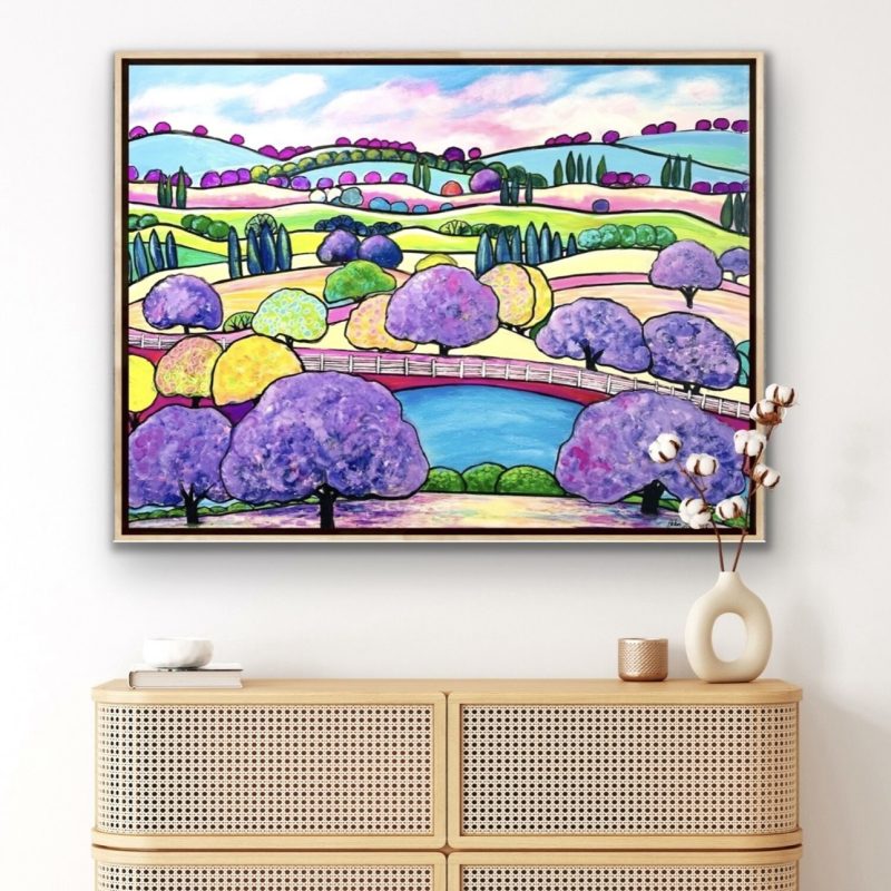 Jacaranda and Pink Dusty Roads