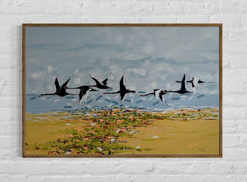 Birds over the Beach