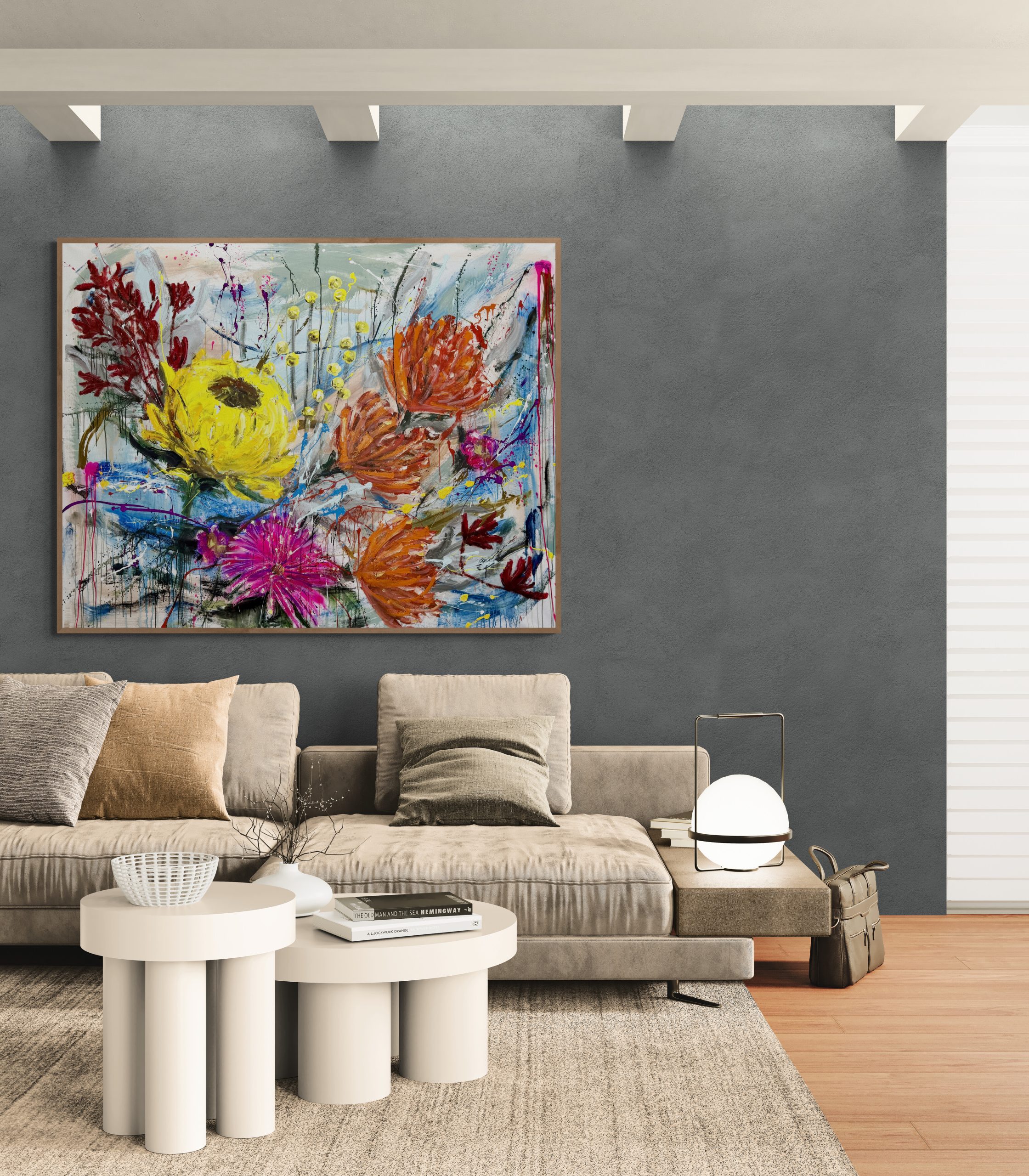 Bright And Modern Living Room (1)