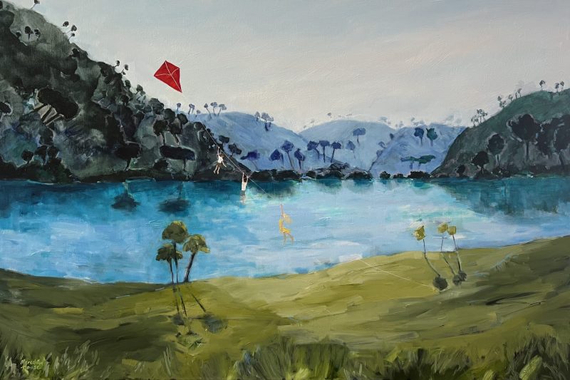 Kite flying and Mountains