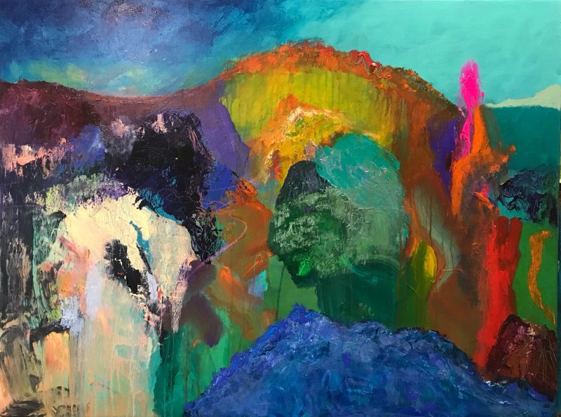 Deconstructed landscape #9