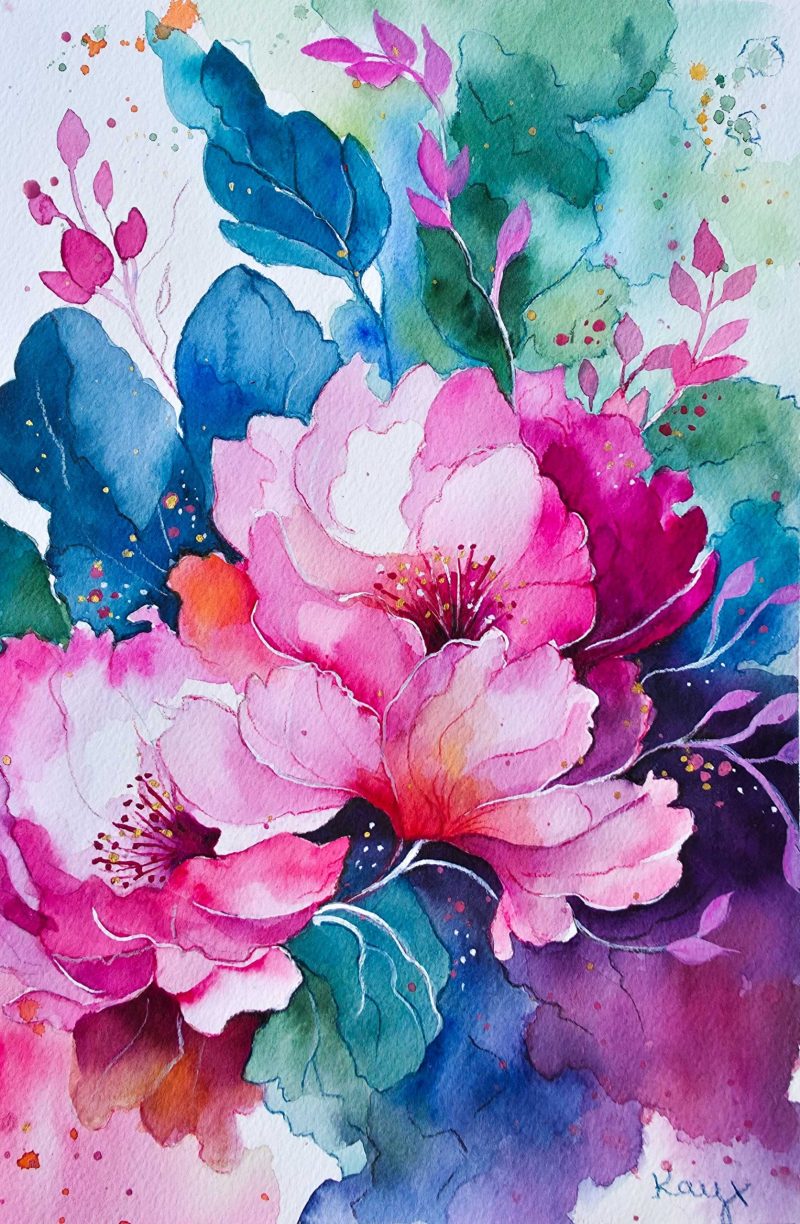 Petals in the Breeze