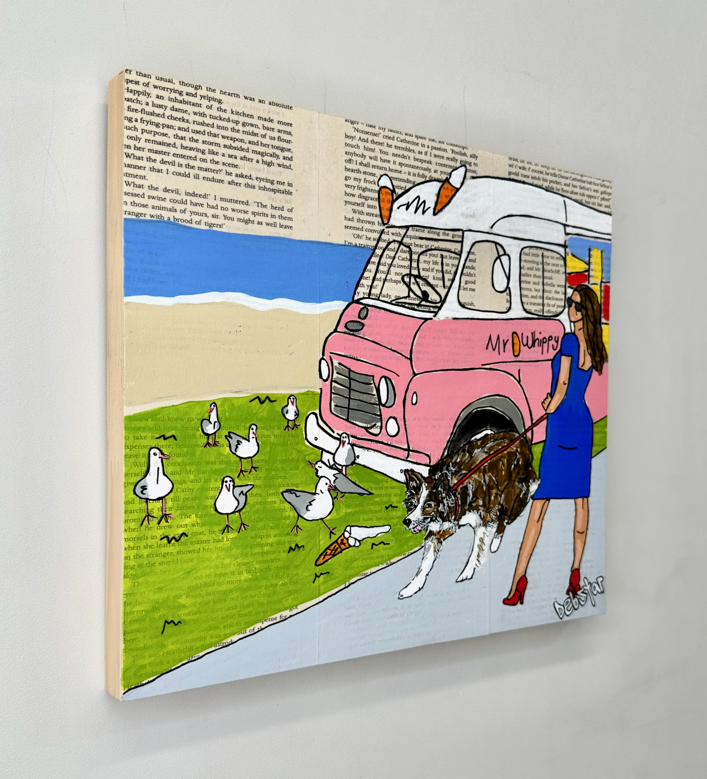 Dog Days Mr Whippy And Seagulls Deborah Lang Debstar 3