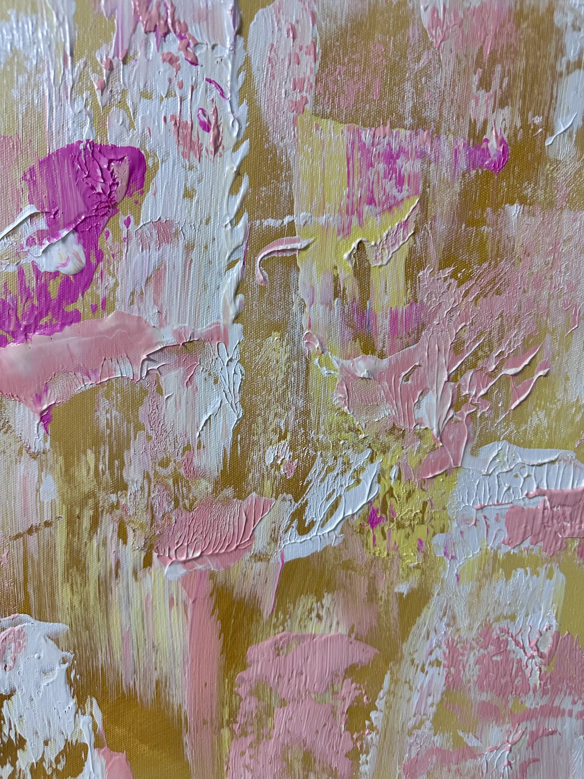 Close Up Texture Pink Alanah Jarvis Art