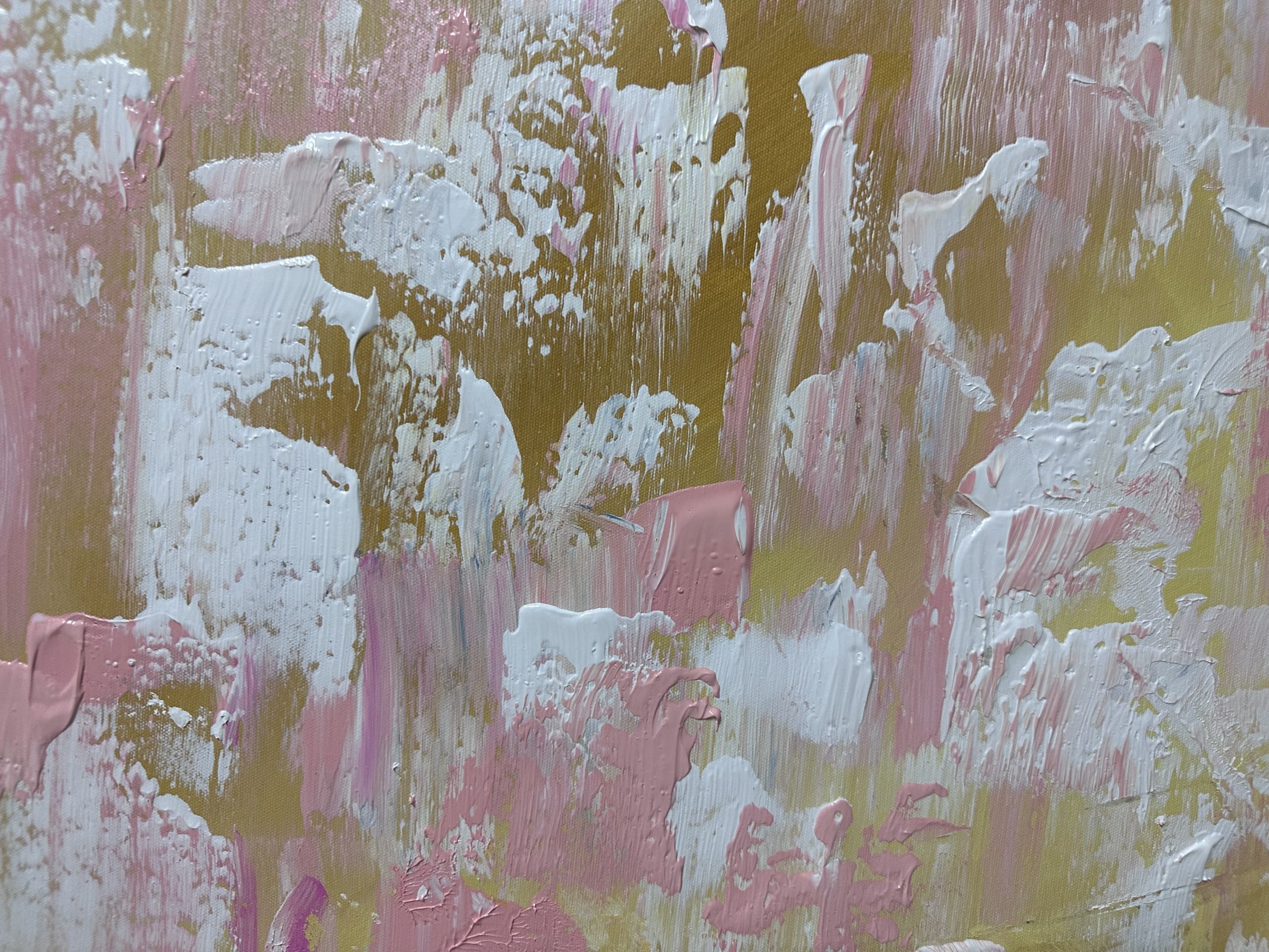 Close Up White Alanah Jarvis Art