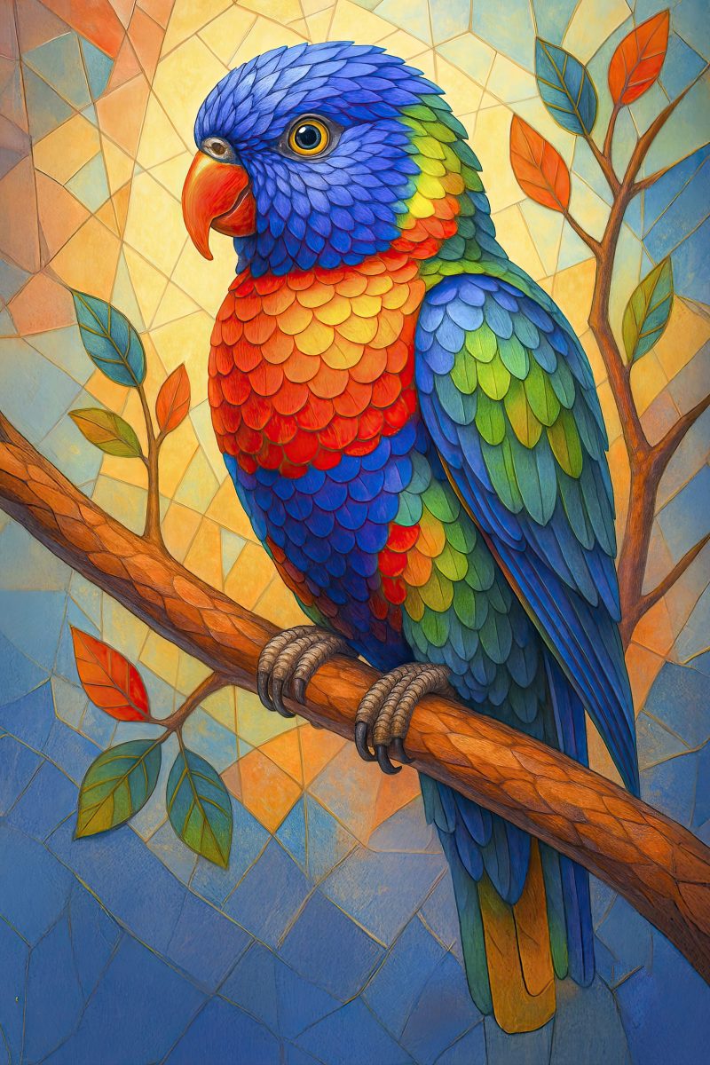 Vibrant Watcher – Ltd Ed Print