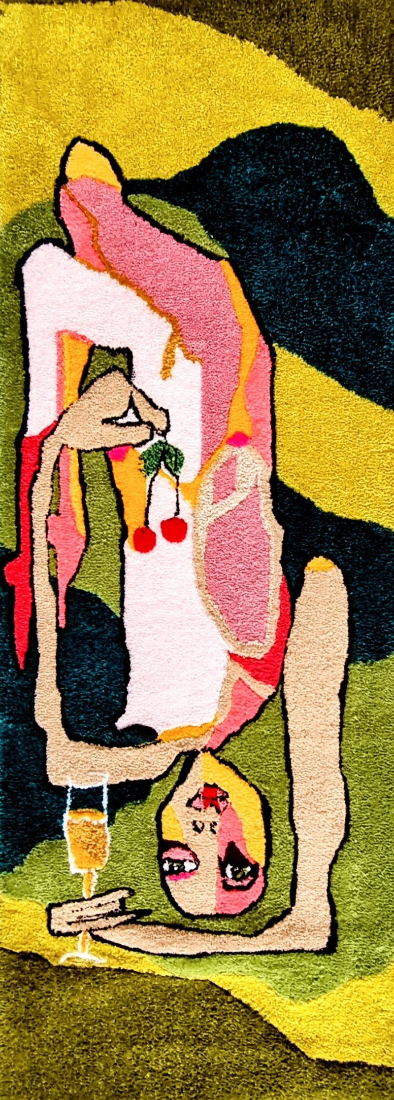 Cherry Bomb-Rug/Tapestry