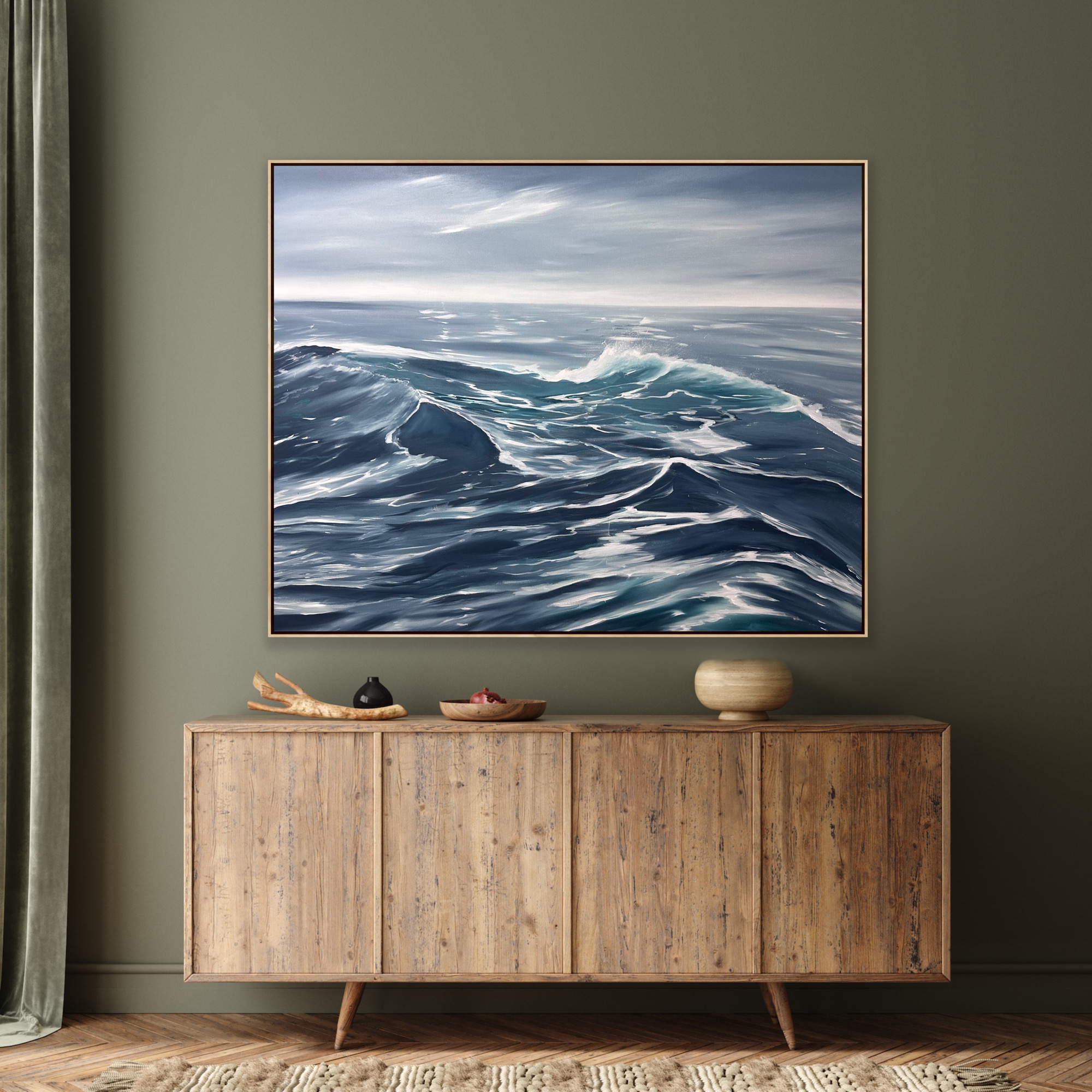 Earthy Tones Interior Alanah Jarvis Art