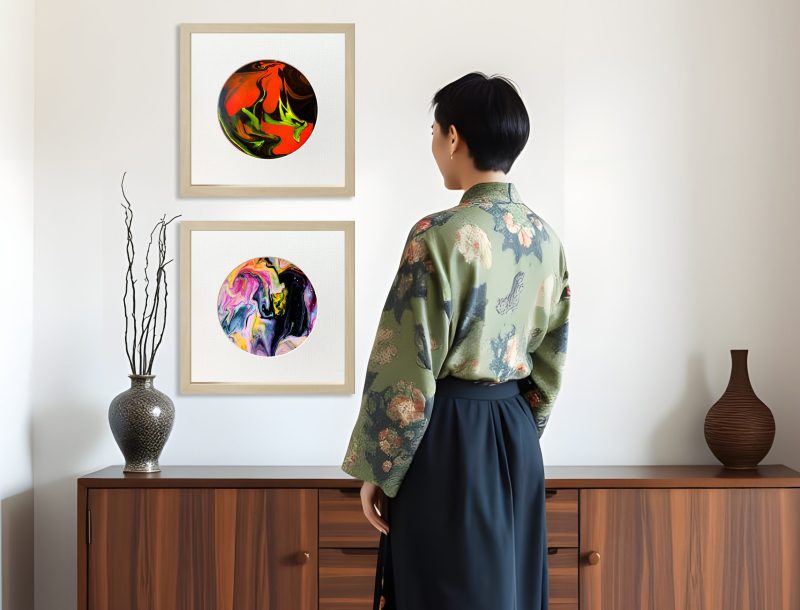 A Pair of Zen Contemplations: Tokyo Miniatures IV and VIII