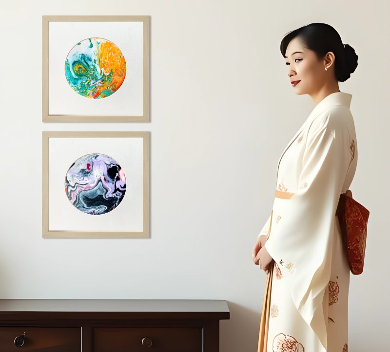 A Pair of Zen Contemplations: Tokyo Miniatures XI and XIII