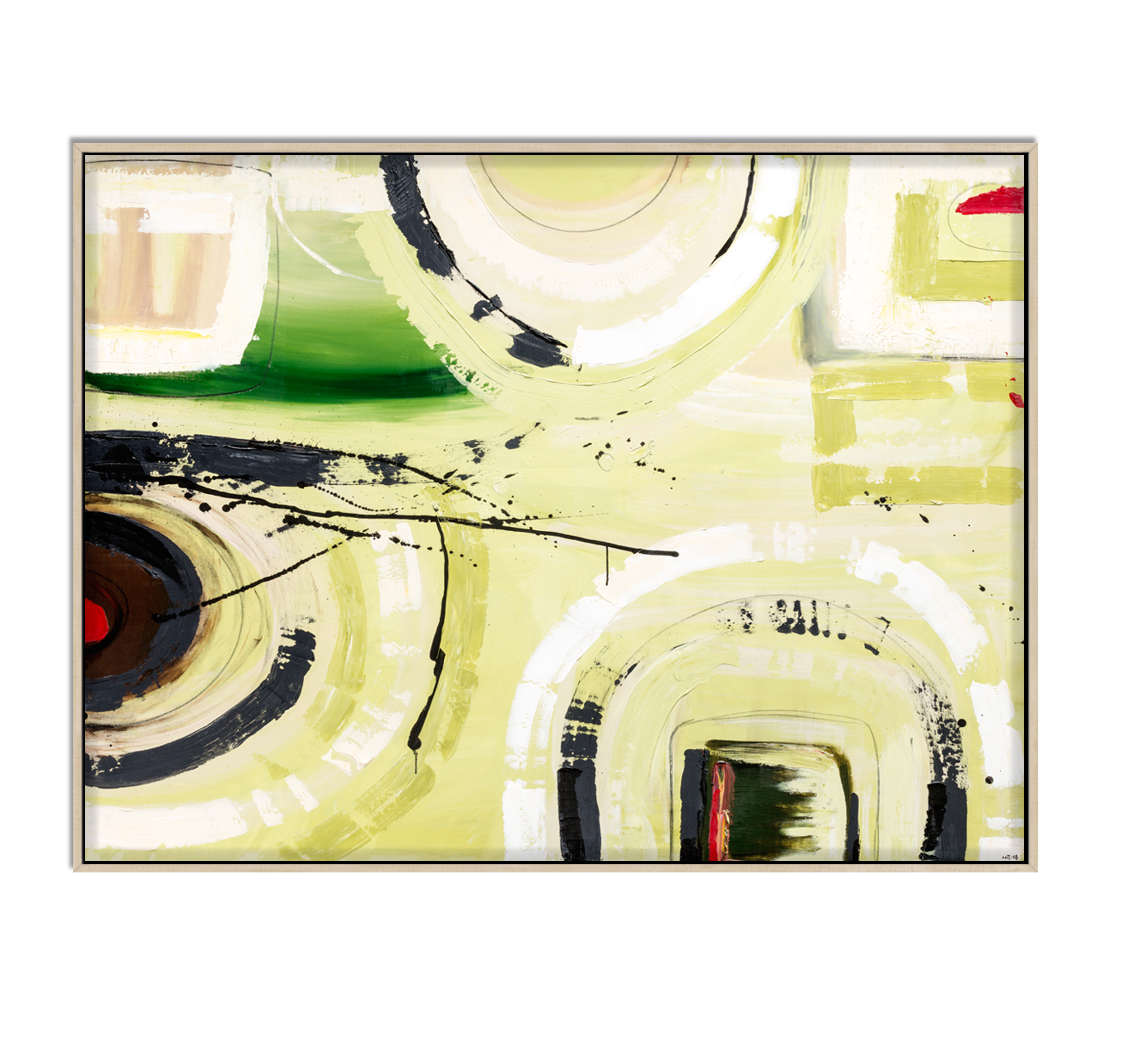 Inspiratio Framed Canvas Rectangle Tasmanian Oak