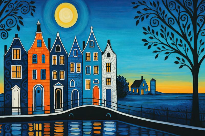 Moonlit Bridge – Ltd Ed Print