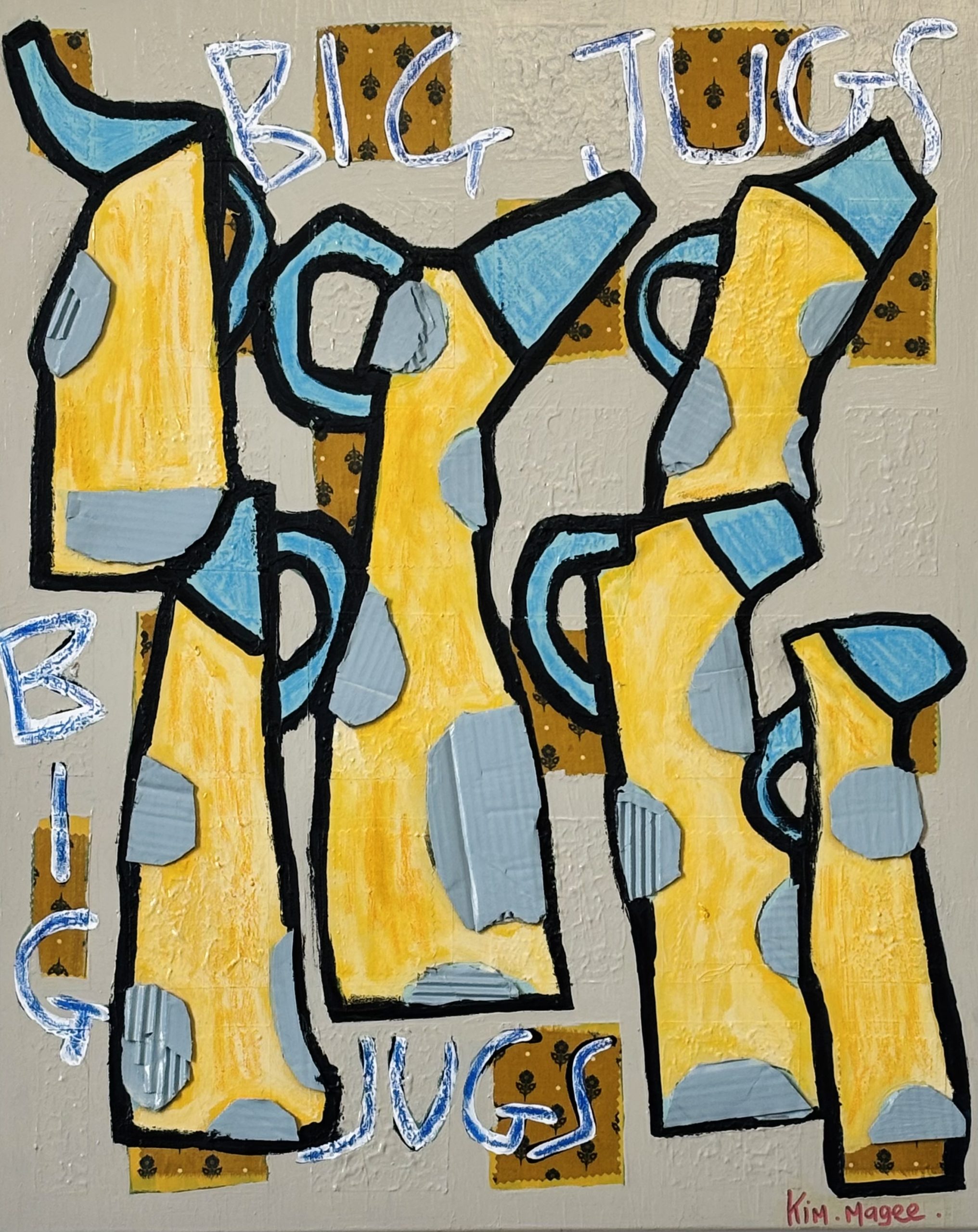 Kim Magee Art Big Jugs 9