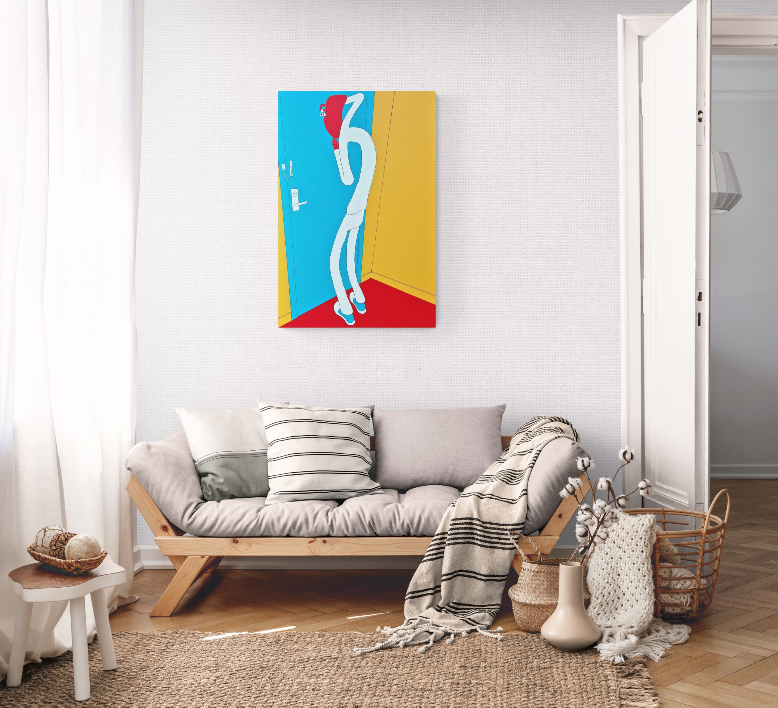 The Peephole 2025 Mockup