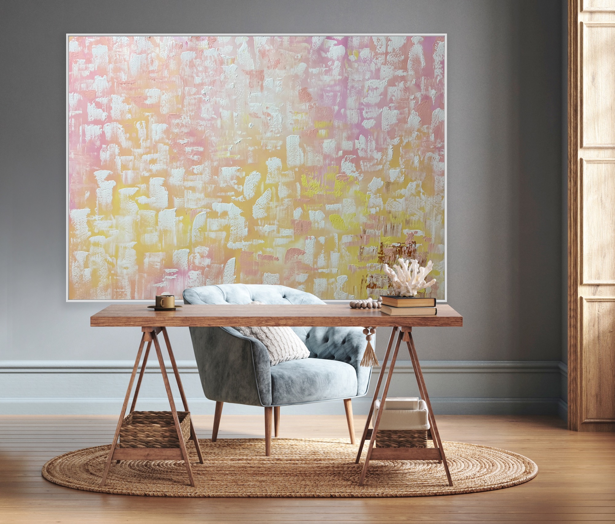 White Frame Alanah Jarvis Art