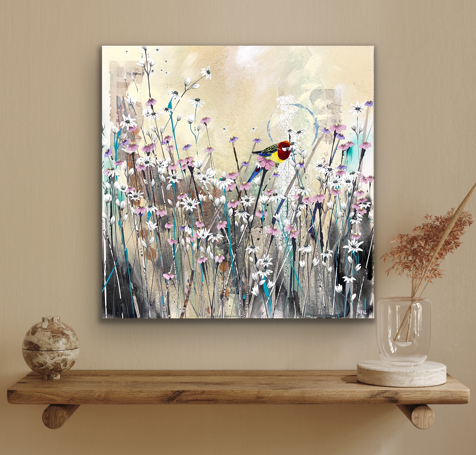 Rosy Rosella Kim Neil In Situ