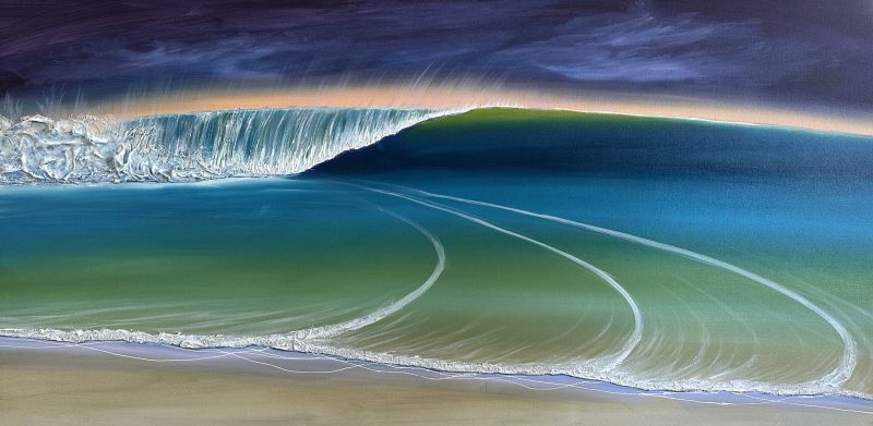 Drawing you into the wave