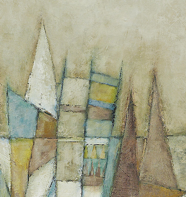 544 Detail Crop 'pittwater Sailing'(f) 100x100 Repro Copy 2