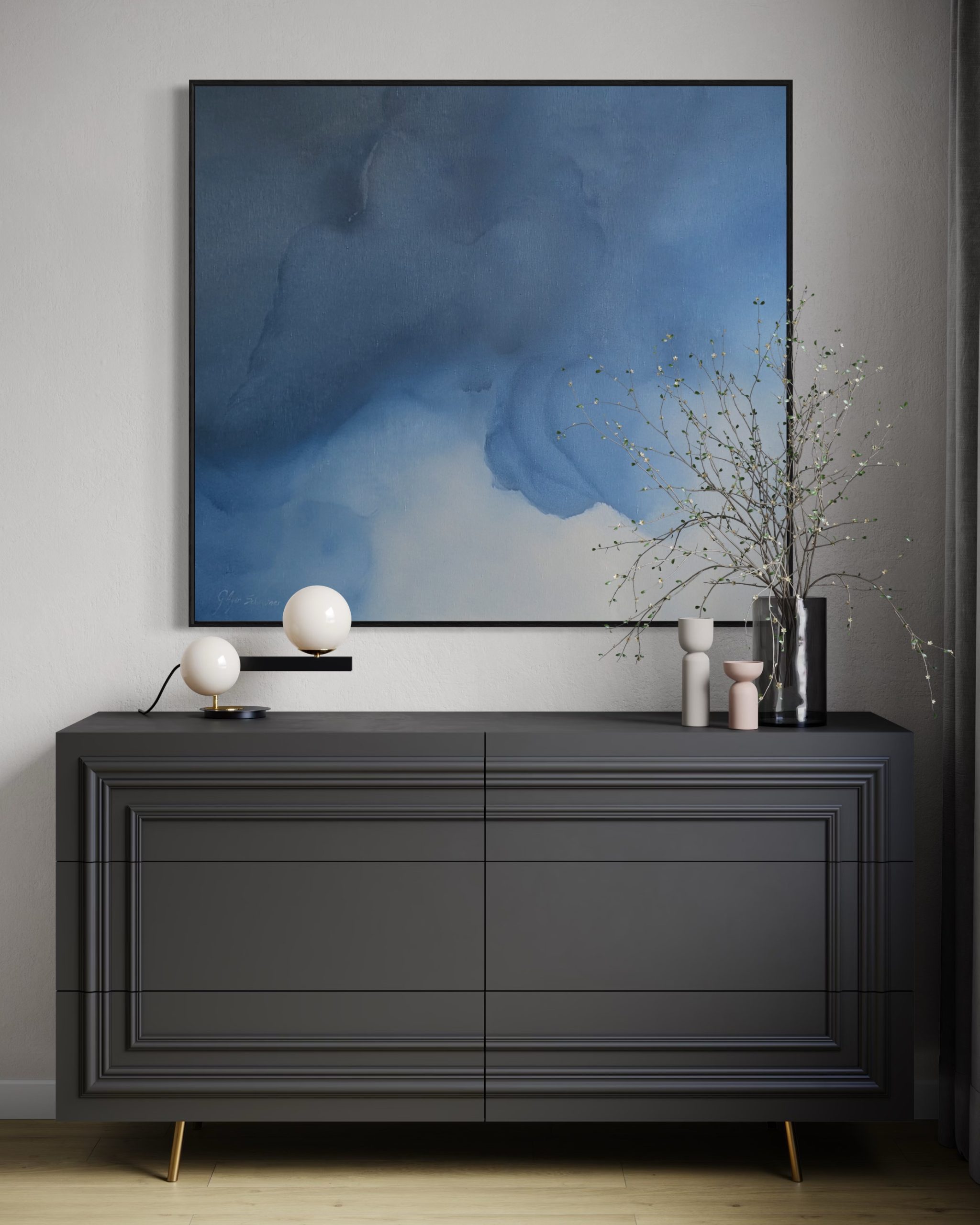 Silent Blue Gabriela Azar Schreiner D